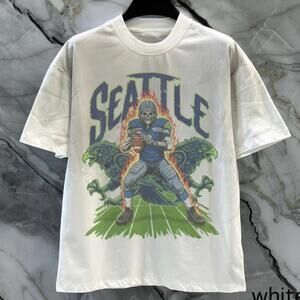 Seattle Football Shirt, Seahawks Football Tee, Retro 90S Game Day T Shirt 165